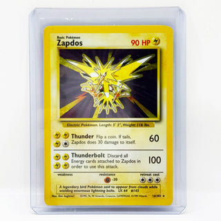 Pokémon TCG Zapdos 16/102 Base Set Holo Rare