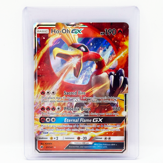 Pokémon TCG Ho-Oh GX 21/147 Burning Shadows Ultra Rare Holo