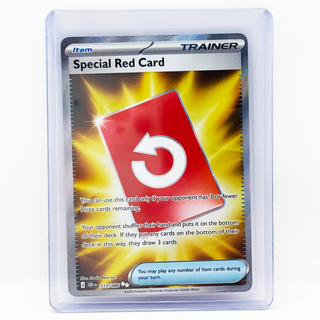 Pokémon TCG Special Red Card 113/086 Chaos Rising Ultra Rare Full Art Holo