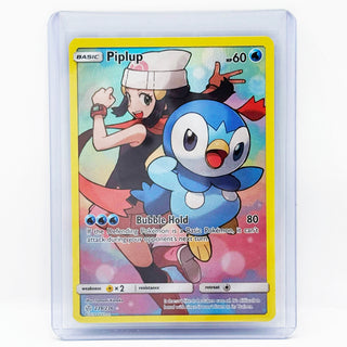 Pokémon TCG Piplup 239/236 Cosmic Eclipse Secret Rare Holo
