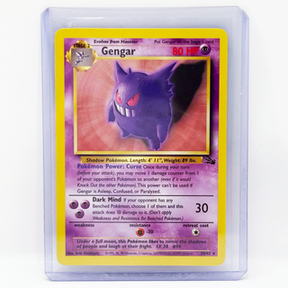 Pokémon TCG Gengar 20/62 Fossil