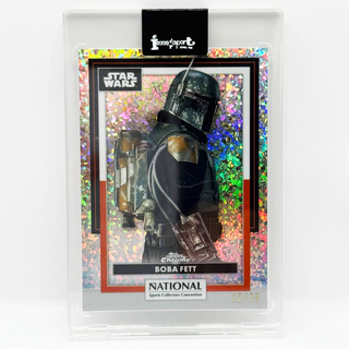 2026 Topps Chrome Star Wars Boba Fett Shimmer Refractor 22/26