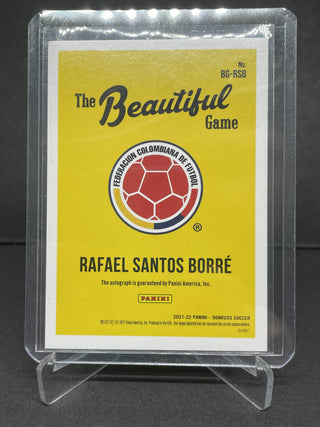 2021-22 Panini Donruss The Beautiful Game Rafael Santos Borré Auto #BG-RSB