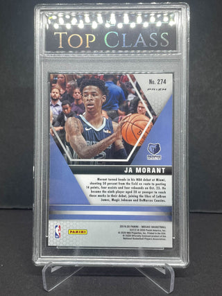 2019 Panini Mosaic Ja Morant Pink Camo Top Class Mint 9