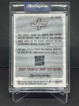 2003 Fleer Fall Classic Whitey Ford Jersey Fusion Game Used Swatch #JF-WF69