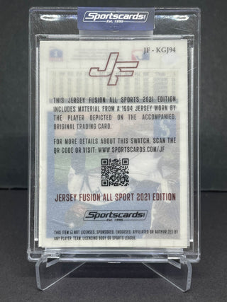 Upper Deck Collectors Choice Ken Griffey Jr. Jersey Fusion Game Used Swatch #JF-KGJ94