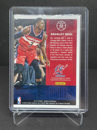 2014-15 Panini Donruss Gamers Bradley Beal Patch - No. 42