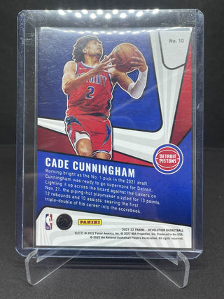 2021-22 Panini Revolution Supernova Cade Cunningham - No. 10