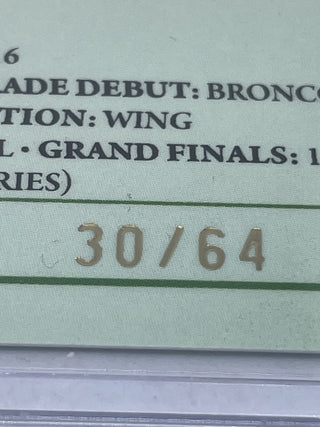 2025 NRL Traders 2024 Retirements Corey Oates Brisbane Broncos RP 12/18 30/64