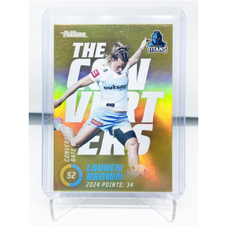 2025 NRL Traders The Converters Lauren Brown TCP 21/27