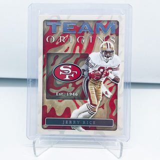 2022 Panini Origins Football Jerry Rice Team Origins #TO-9