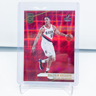 2023-24 Panini Donruss Elite Malcolm Brogdon International Red Hyper 15/88