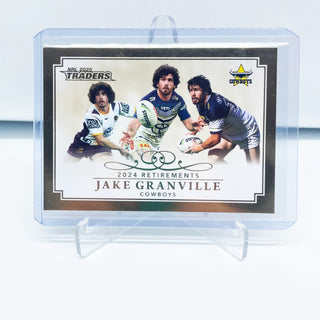 2025 NRL Traders Retirements Jake Granville North Queensland Cowboys R 06/18