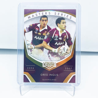2024 NRL Elite Masters Series Greg Inglis Queensland 2006-2007 MS 08/18