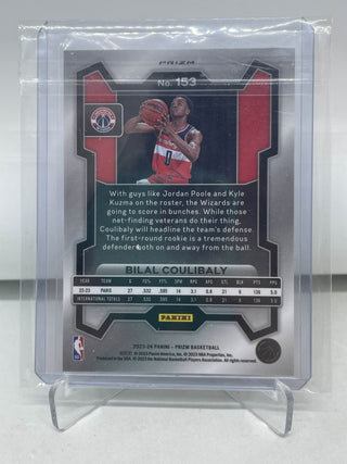 2023-24 Panini Prizm Bilal Coulibaly Silver RC - No. 153