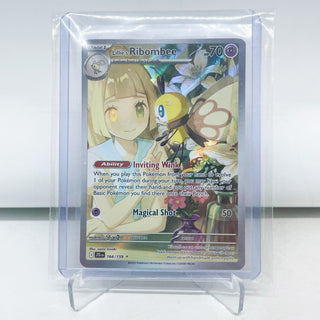2025 Pokémon Lillie's Ribombee Journey Together Illustration Rare 164/159
