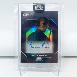 Topps Chrome Black Star Wars Ochi of Bestoon Dark Side Auto #ADS-CO