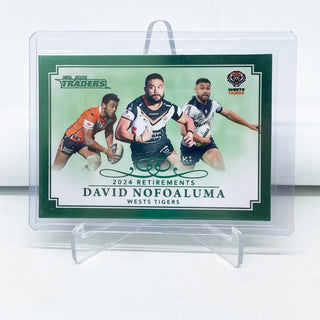 2025 NRL Traders 2024 Retirements David Nofoaluma Wests Tigers RP 11/18 45/64