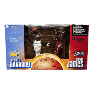 McFarlane NBA Exclusive – LeBron James & Carmelo Anthony 2-Pack Action Figures (2004)