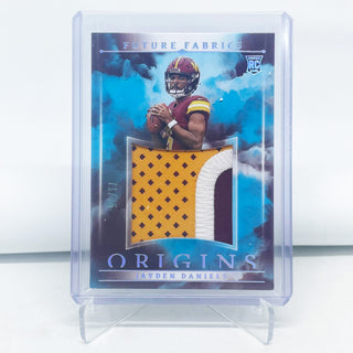 2024 Panini Origins Football Jayden Daniels Future Fabrics Rookie Patch 71/75