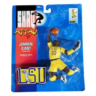 Shaq Attack “Jammin’ Giant” Shaquille O’Neal LSU Kenner Early 90s Action Figure