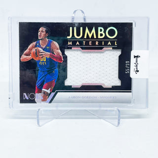 2022-23 Panini Noir Aaron Gordon Jumbo Material 55/99