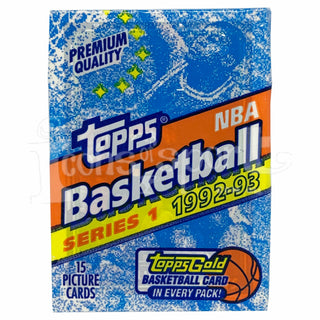 1992-93 NBA Topps Series 1 Basketball Pack