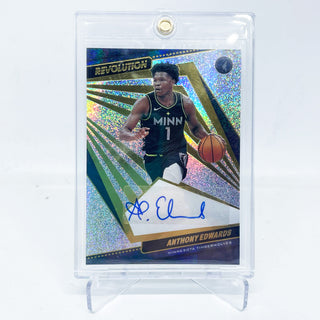 2021-22 Panini Revolution Anthony Edwards Auto #AG-AEW