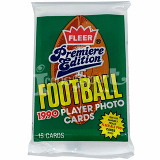 1990 Fleer Premiere Edition NFL Football Card Pack