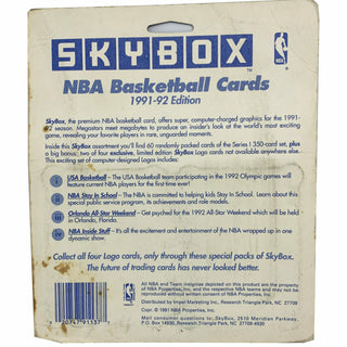 1991-92 Skybox Basketball 62-Card Blister Pack