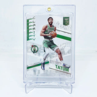 2021-22 Panini Donruss Elite Clarity Jayson Tatum - No. 15