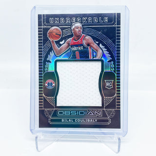 2023-24 Panini Obsidian Bilal Coulibaly Unbreakable Rookie Patch 215/249