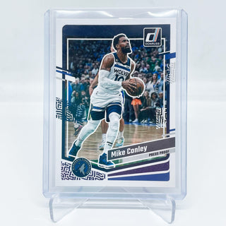 2023-24 Panini Donruss Mike Conley Purple Press Proof 082/199