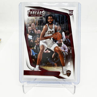 2021-22 Panini Chronicles Threads Evan Mobley Red Rookie 078/149