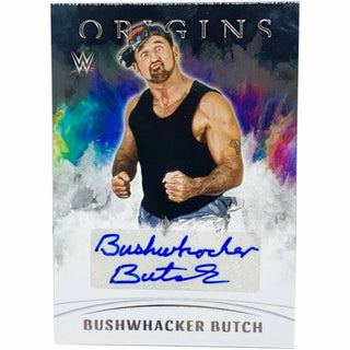 2022 Panini Origins WWE Bush Whacker Butch Auto Card