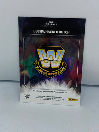 2022 Panini Origins WWE Bush Whacker Butch Auto Card