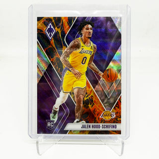 2023-24 Panini Phoenix Jalen Hood-Schifino Lava Prizm Rookie SSP 03/75
