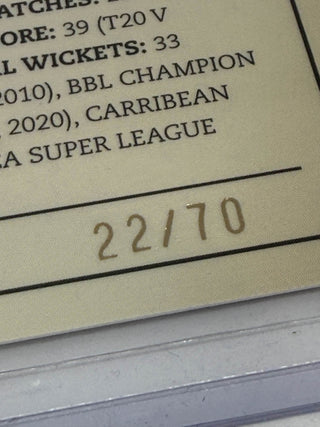 2023 TLA Cricket Australia Retirements Dan Christian 22/70