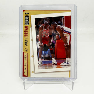 1996-97 Collector's Choice - Assignment #363 Michael Jordan & Joe Dumars