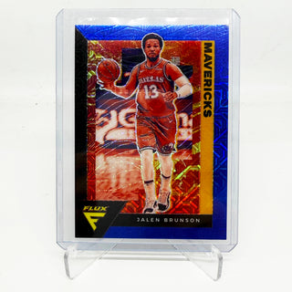 2020-21 Panini Flux Jalen Brunson Blue Mojo 90/99