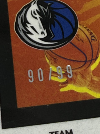 2020-21 Panini Flux Jalen Brunson Blue Mojo 90/99