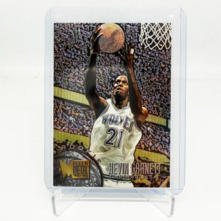 1995-96 Fleer Metal Kevin Garnett Rookie Card - No. 167