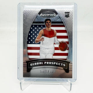 2020-21 Panini Prizm Draft Picks Global Prospects LaMelo Ball Rookie - No. 98