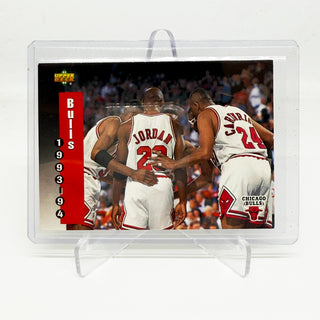 1993-94 Upper Deck Chicago Bulls Schedule - No. 213