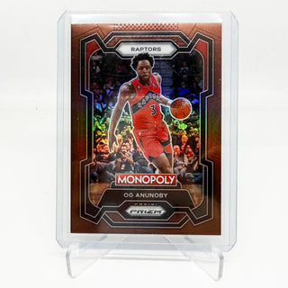 2023-24 Panini Prizm Monopoly OG Anunoby Brown Prizm 147/249