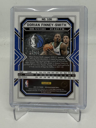 2023-24 Panini Obsidian Dorian Finney-Smith 10/10