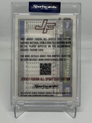 2021 Jersey Fusion Mariano Rivera Game Used Swatch #JF-MR96