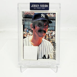 2021 Jersey Fusion Billy Martin Game Used Swatch #JF-BM76