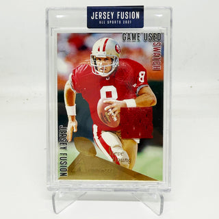 2021 Jersey Fusion Pinnacle Steve Young Game Used Swatch #JF-SY94