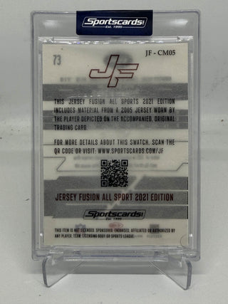 2021 Jersey Fusion Rookies & Stars Curtis Martin Game Used Number Patch 78/99